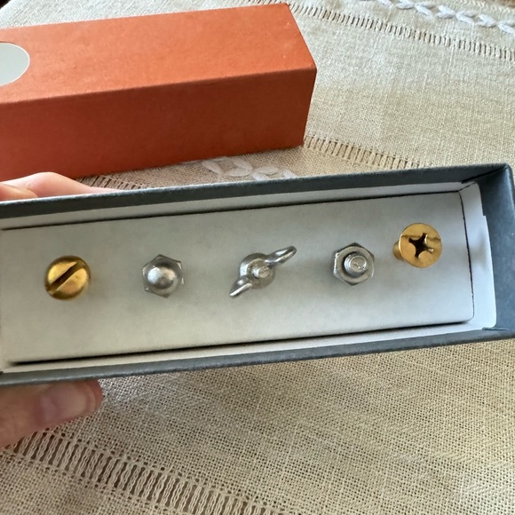 🔩📌Vilmain & Klinger Screws Nuts Bolts Carpenter Push Pins Set of 5🥲🔩📌 - Picture 3 of 11